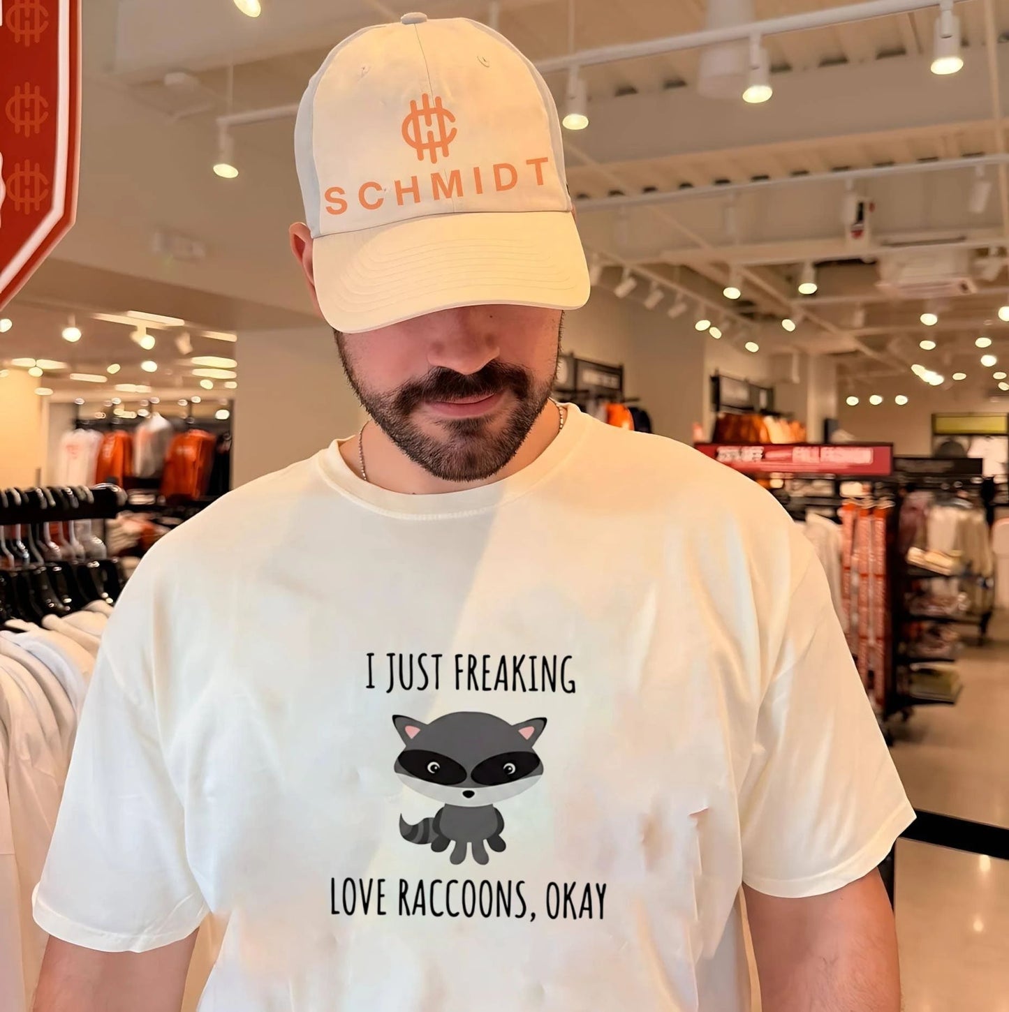 I just freaking love raccoons shirt