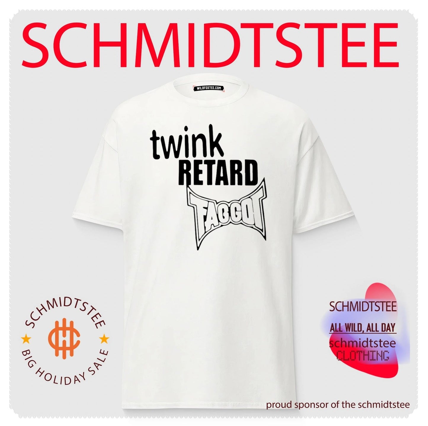 Twink Retard Faggot And I Have A Gun Shirt