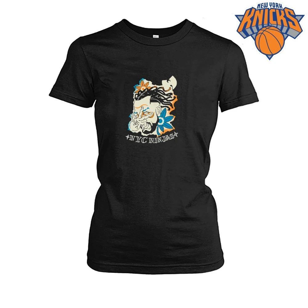 New York Knicks Champions NBA 2026 NYC Ninjas Wu Tang Clan Anime Style Tattoo Shirt
