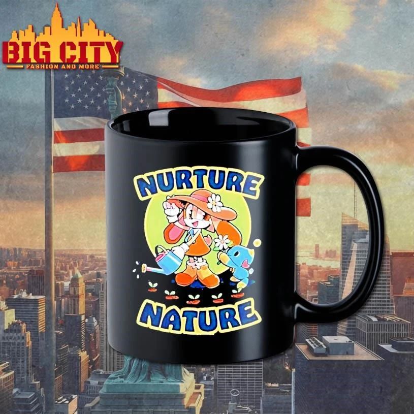 Earth Day Hedgehog Chao Nurture Nature Shirt