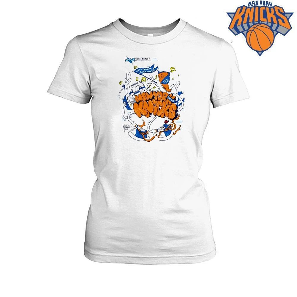 New York Knicks Rob Mounier Cartoon Graffiti Bing Bong Basketball NBA Finals 2026 Shirt