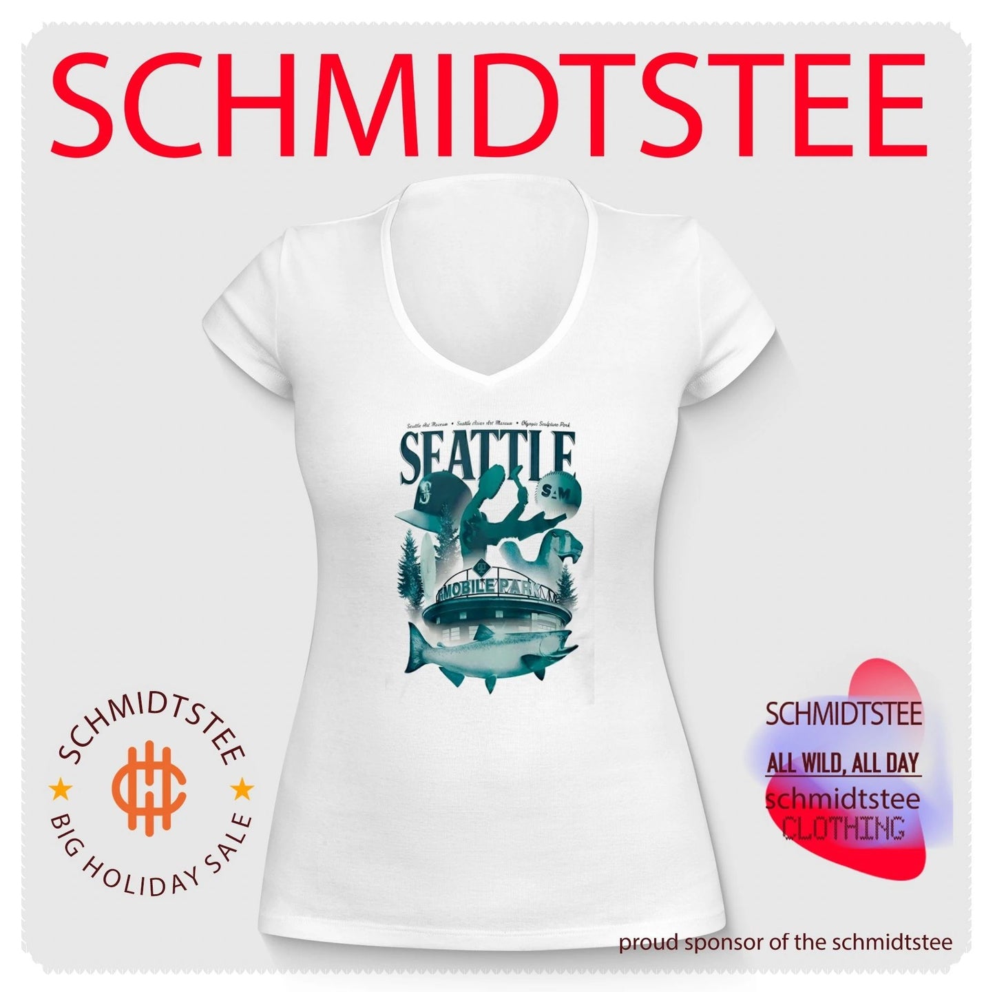Mariners Seattle Art Museum Night Shirt