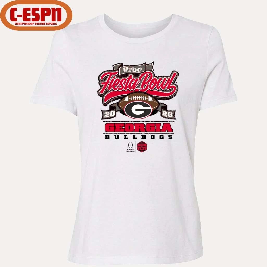 Georgia Bulldogs CFP Semifinal 2026 Vrbo Fiesta Bowl Scripted Shirt