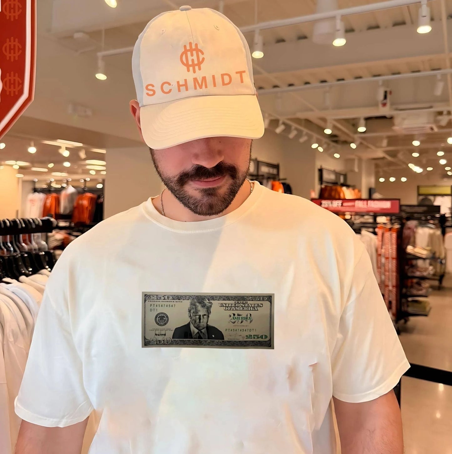 United States Trump 250 Two Hundred Fifty Dollar Bill Shirt
