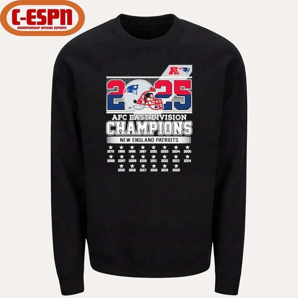 NE Patriots AFC Champions Shirt