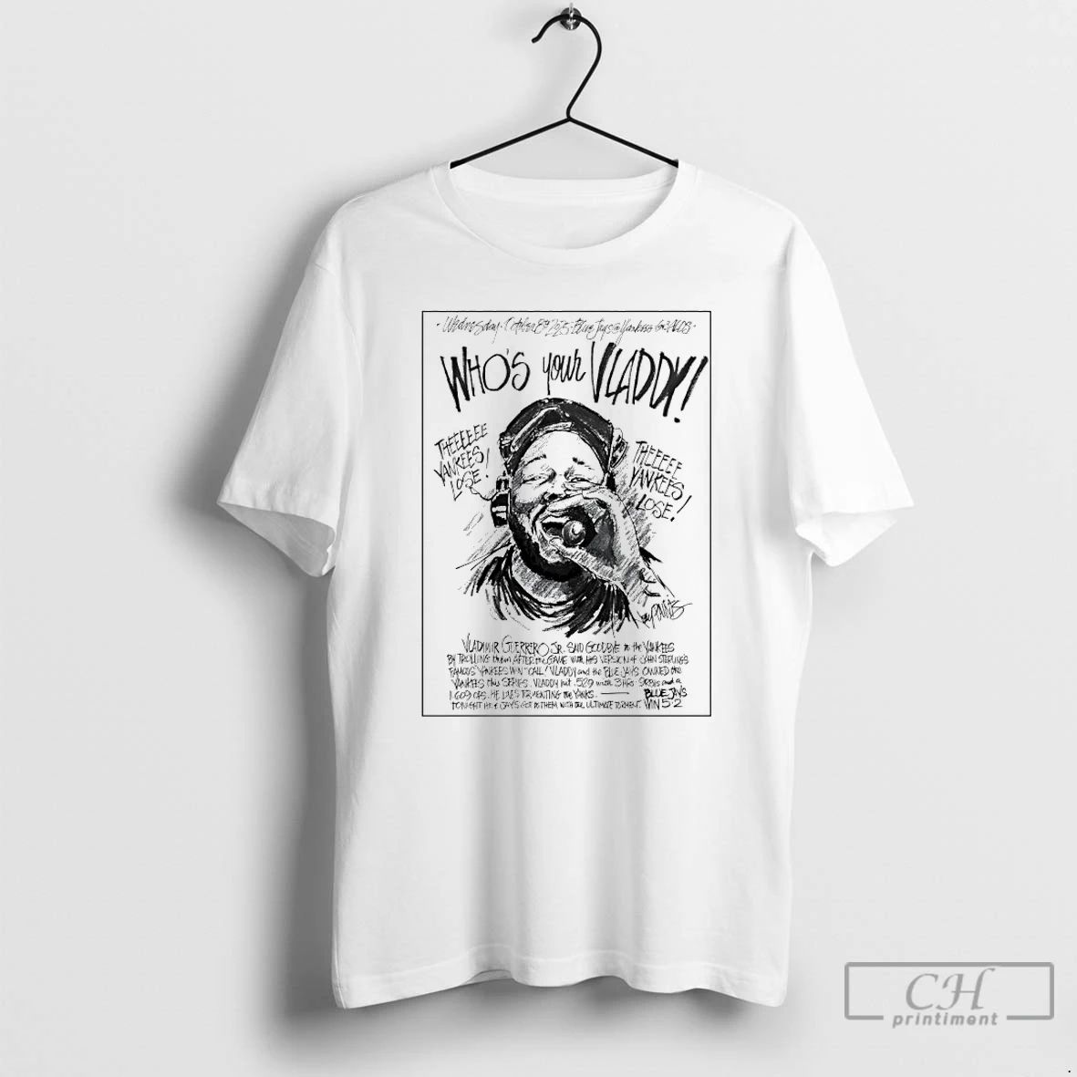 Premium David Ortiz Big Papi Whos Your Vladdy T Shirts