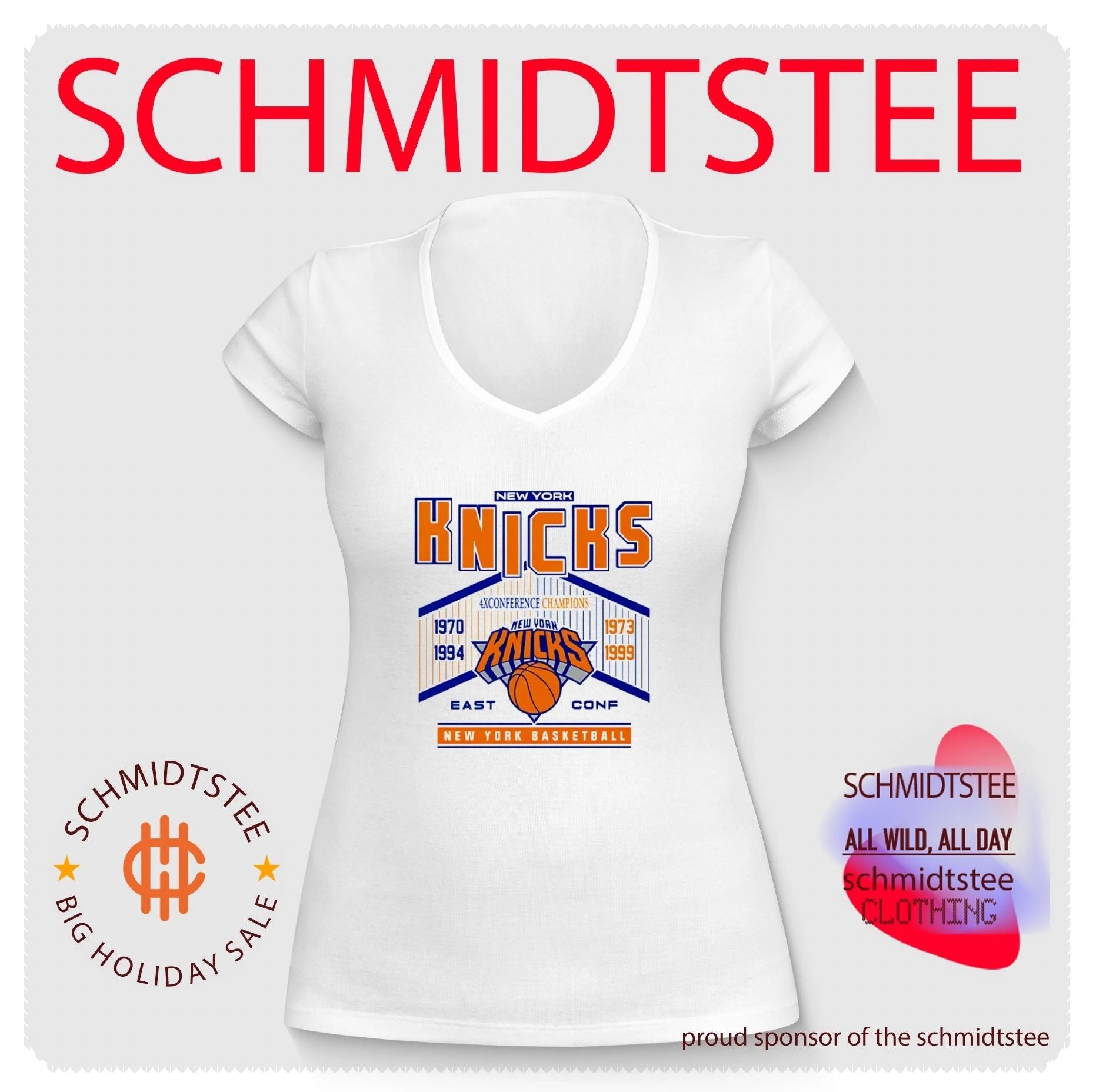 New York Knicks 4X Conference Champions ’70 ’73 ’94 ’99 shirt
