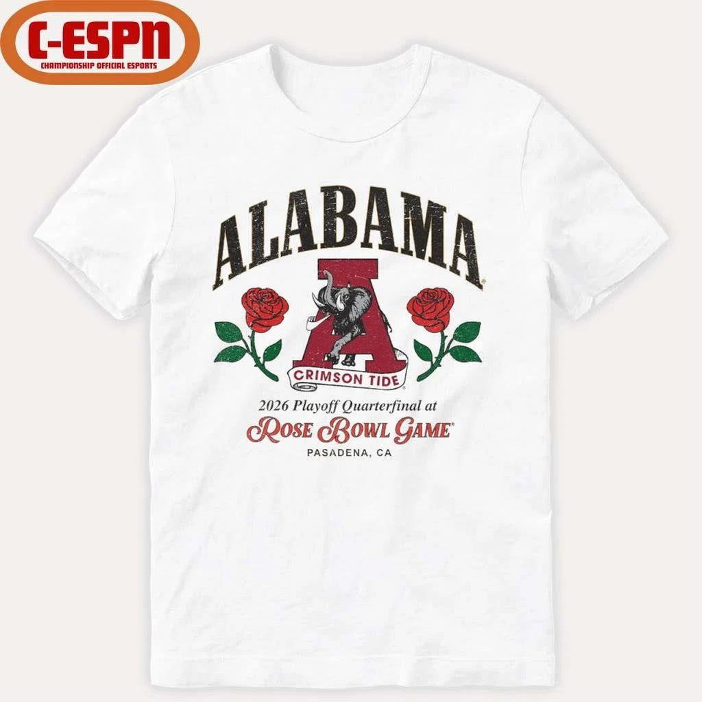 Retro Alabama Rose Bowl 2026 CFP shirt