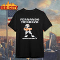 Fernando Mendoza Vegas Retro Baller Pixel Art Shirt