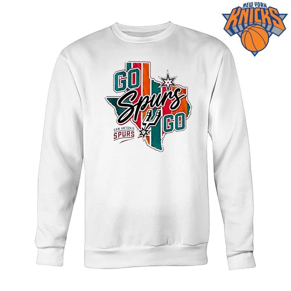 San Antonio Spurs Nba Go Spurs Go San Antonio Spurs White Shirt