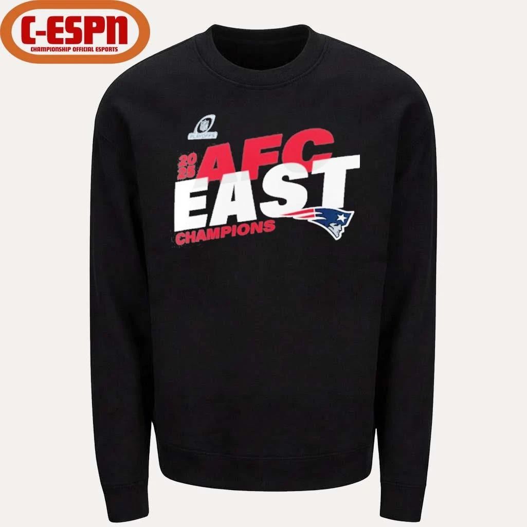 New England Patriots 2025 AFC East Division Champions Conquer T-Shirt