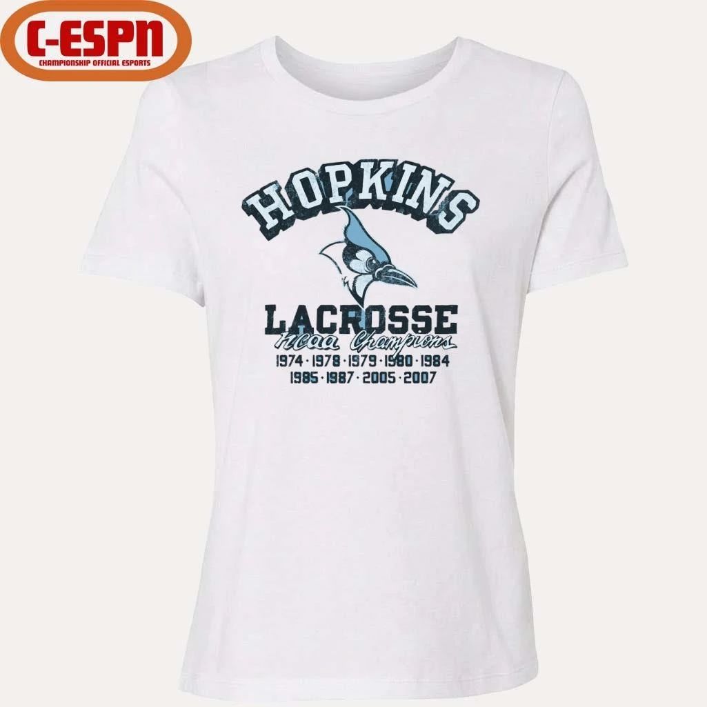 Johns Hopkins Bluejays Vintage Lacrosse Champions Shirt