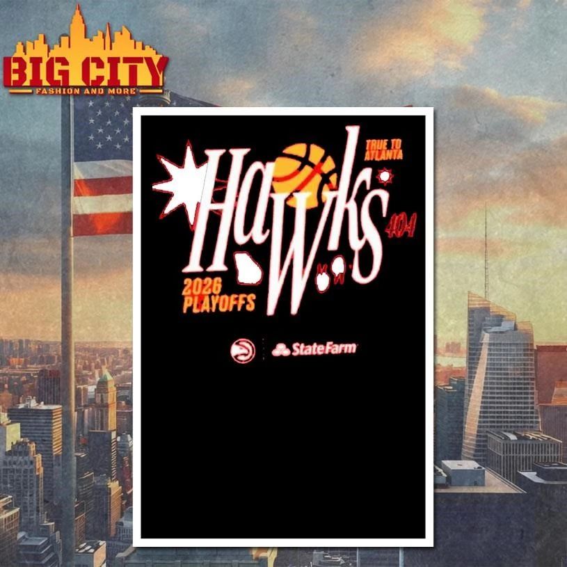 Atlanta Hawks 2026 Playoffs Game Shirt
