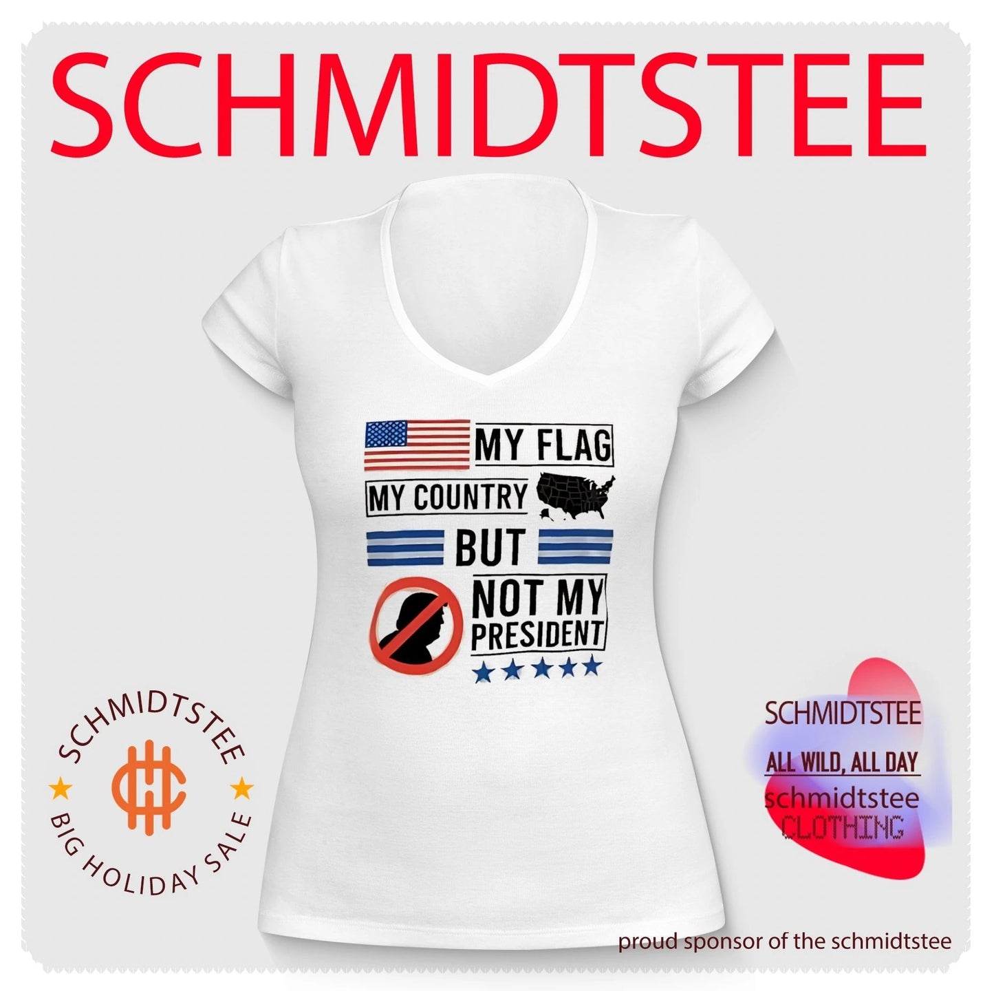 My flag my country but my president graphic shirt