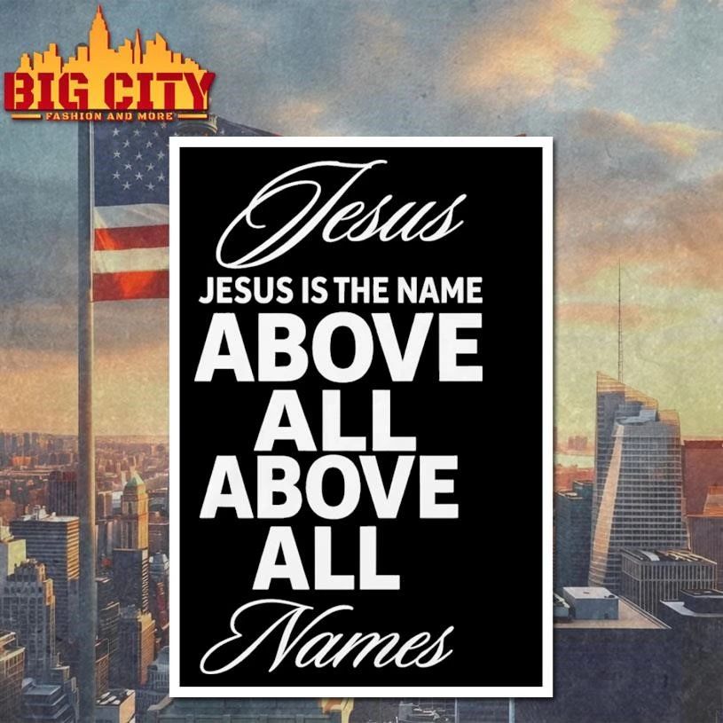 QB Justin Fields Jesus Is The Name Above All Names Shirt