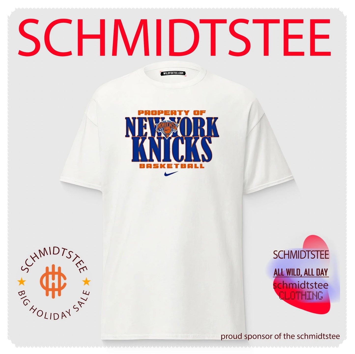 Property of New York Knicks logo 2026 shirt