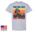 2025 Tropic Thunder Meme Never Go Full Vintage Tee Unisex T-shirt, Sweatshirt, Hoodie (1)