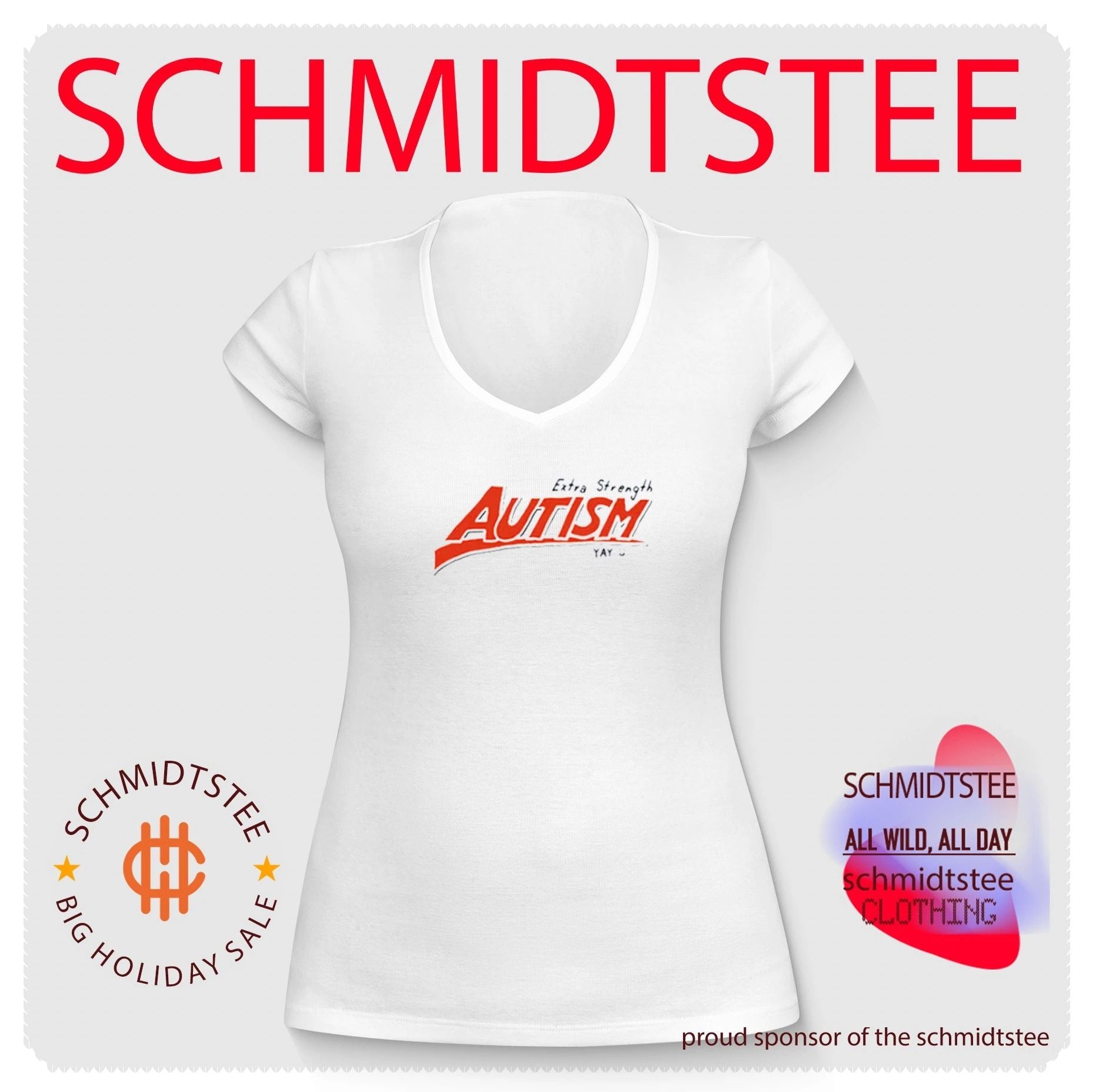 Extra Strength Autism logo shirt