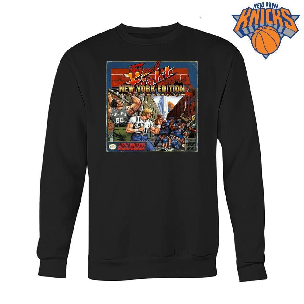 San Antonio Spurs vs New York Knicks Final Fight retro game NBA Finals 2026 Shirt