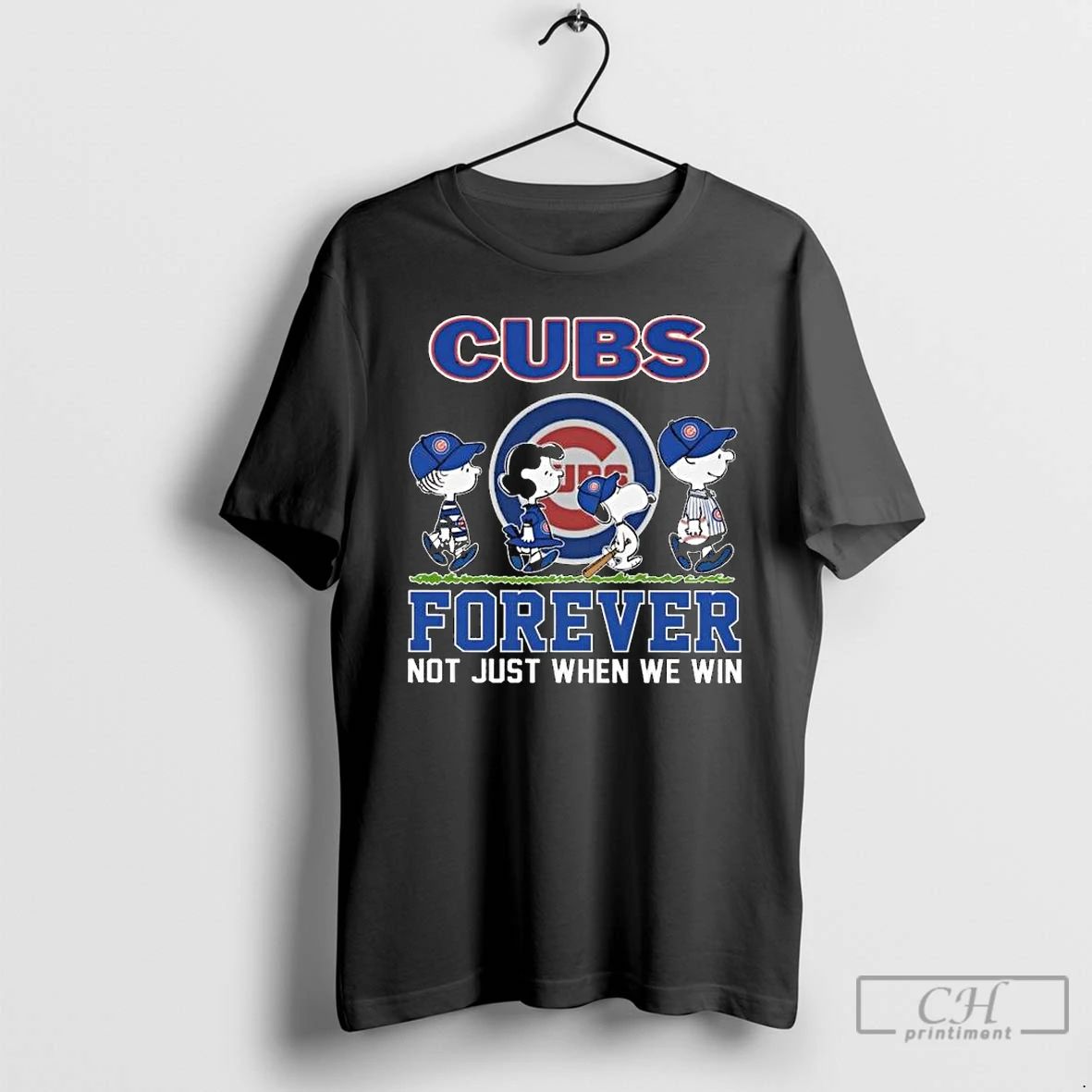 Premium Peanut X Chicago Cubs 2025 Postseason Forever Not Just When We Win Long Sleve