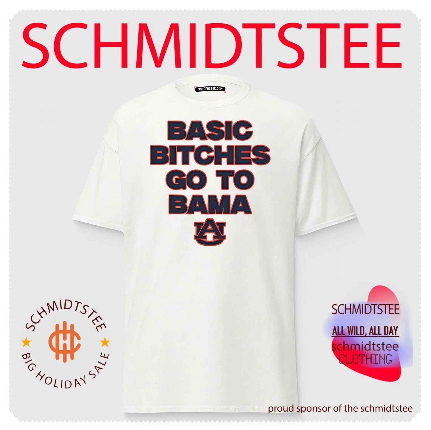 Auburn Tigers Bad bitches go to bama shirt