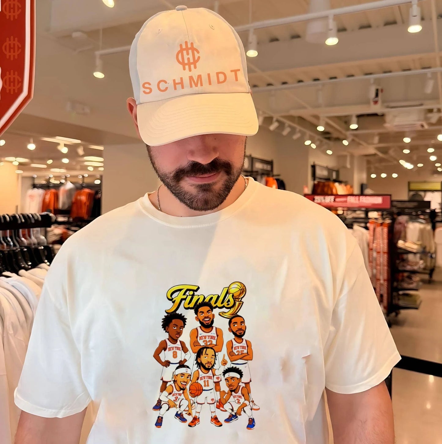 Knicks Finals 2026 Cartoon Graphic shirt