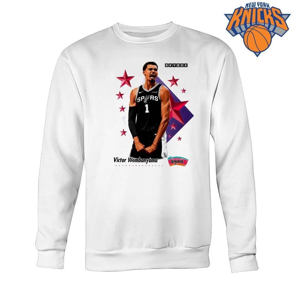 Victor Wembanyama San Antonio Spurs Skybox Vintage Retro Basketball Graphic NBA Finals 2026 Shirt