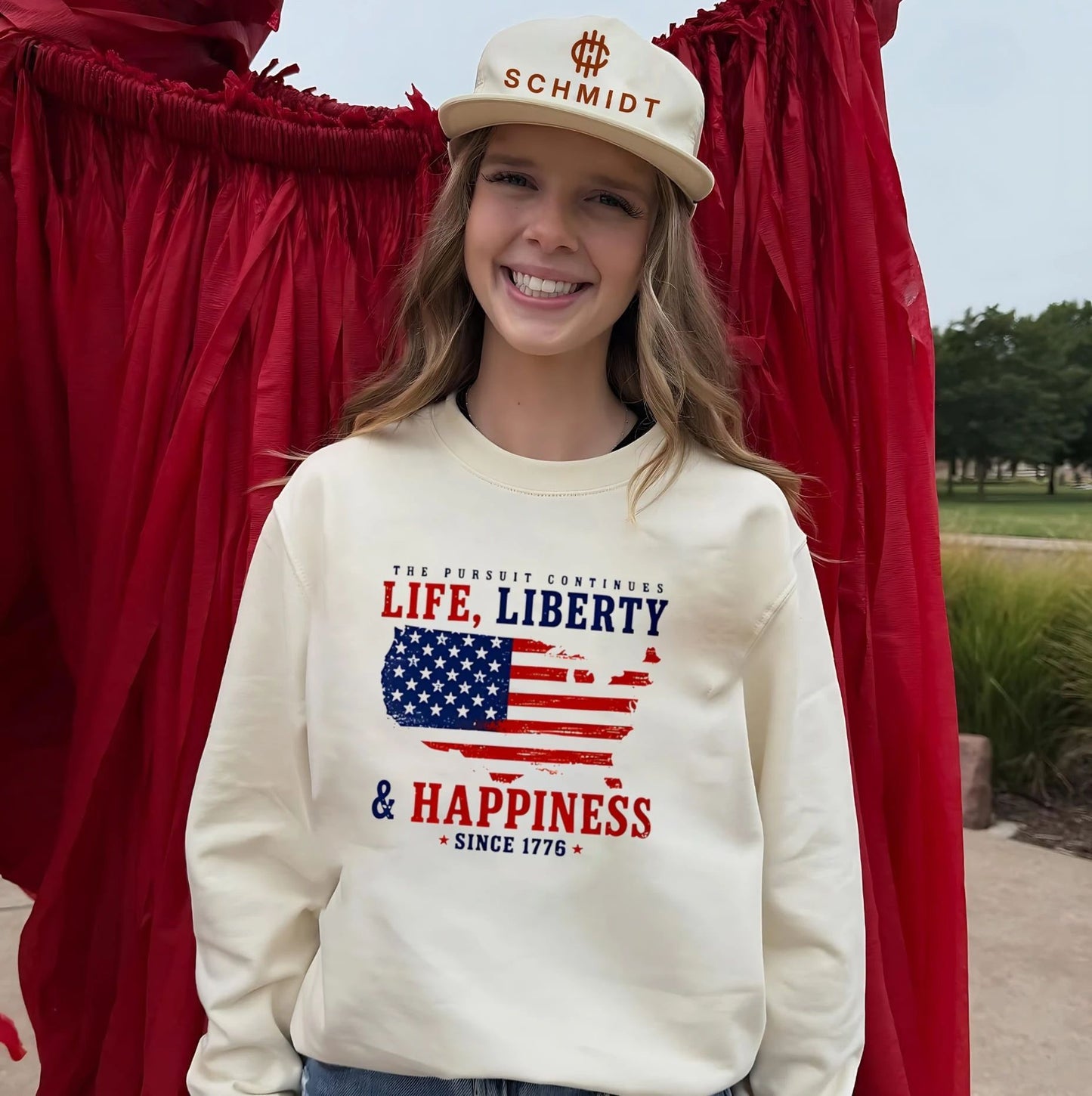 The Pursuit Continues Life Liberty and happiness State shirt