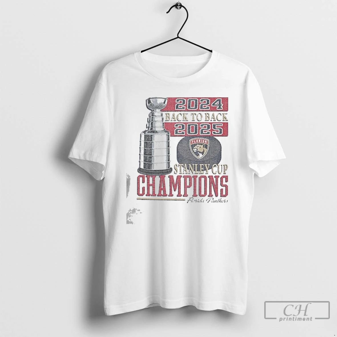 Premium Florida Panthers Back To Back Vintage 2025 T Shirts
