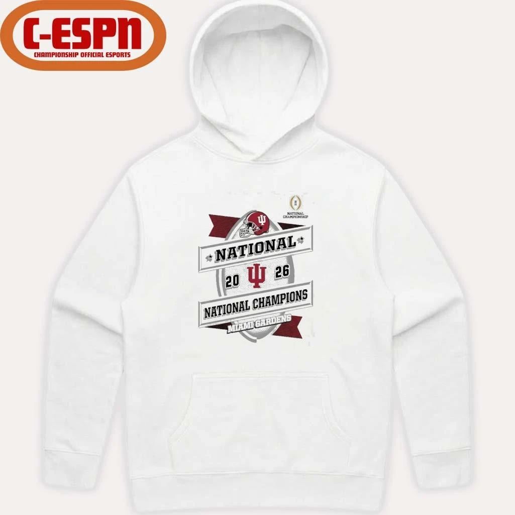 National Champions 2026 Indiana Hoosiers Football, Miami Gardens T-Shirt