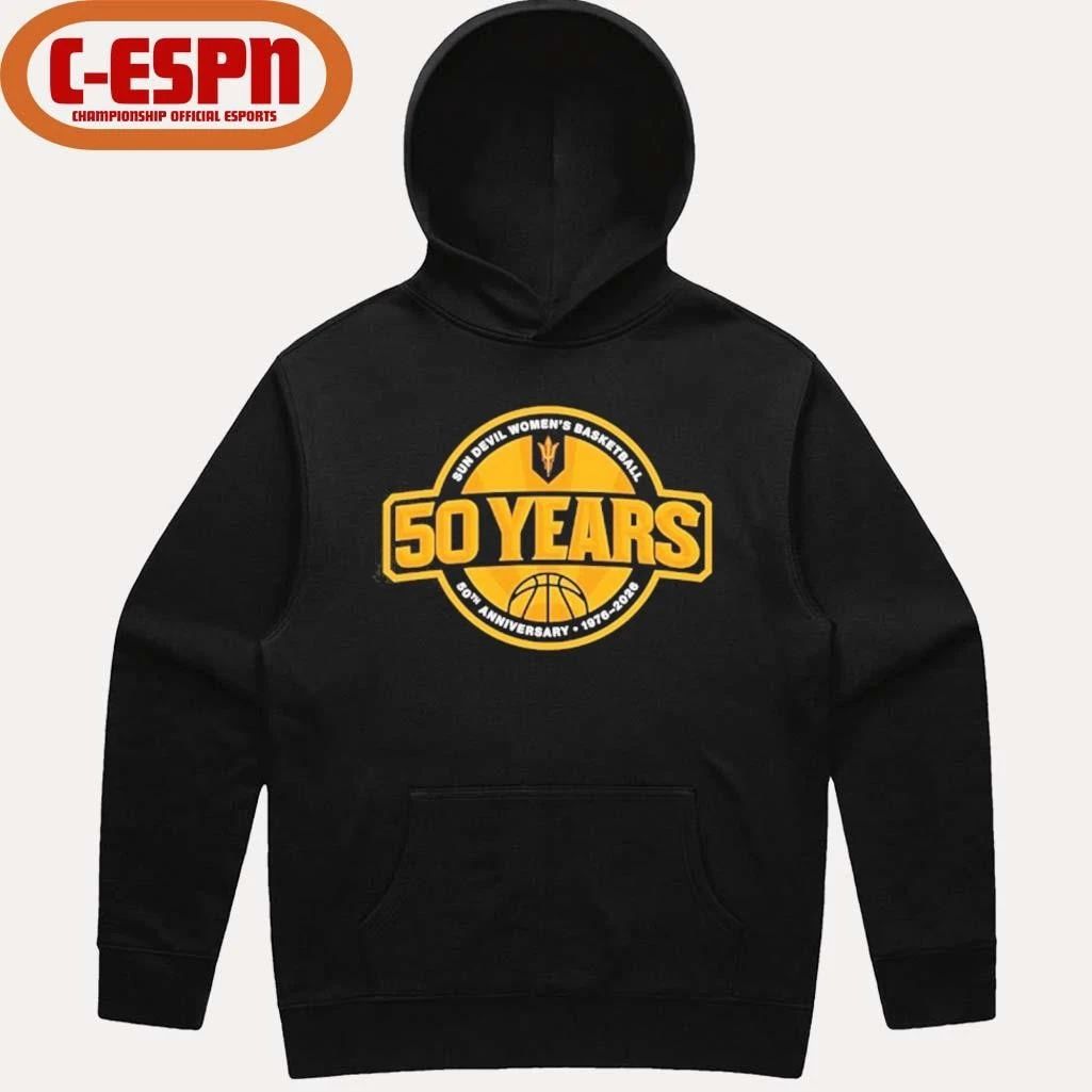 Arizona State Women’s Basketball 50th Anniversary T-Shirt