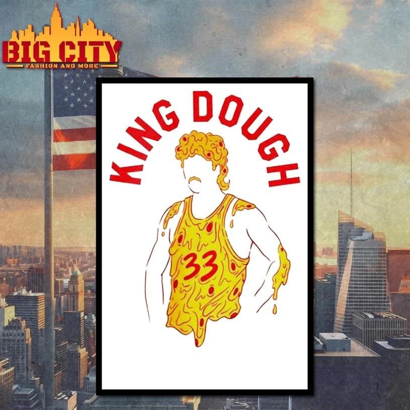 King Dough Larry Bird Pizza 33 Basketball Shirt
