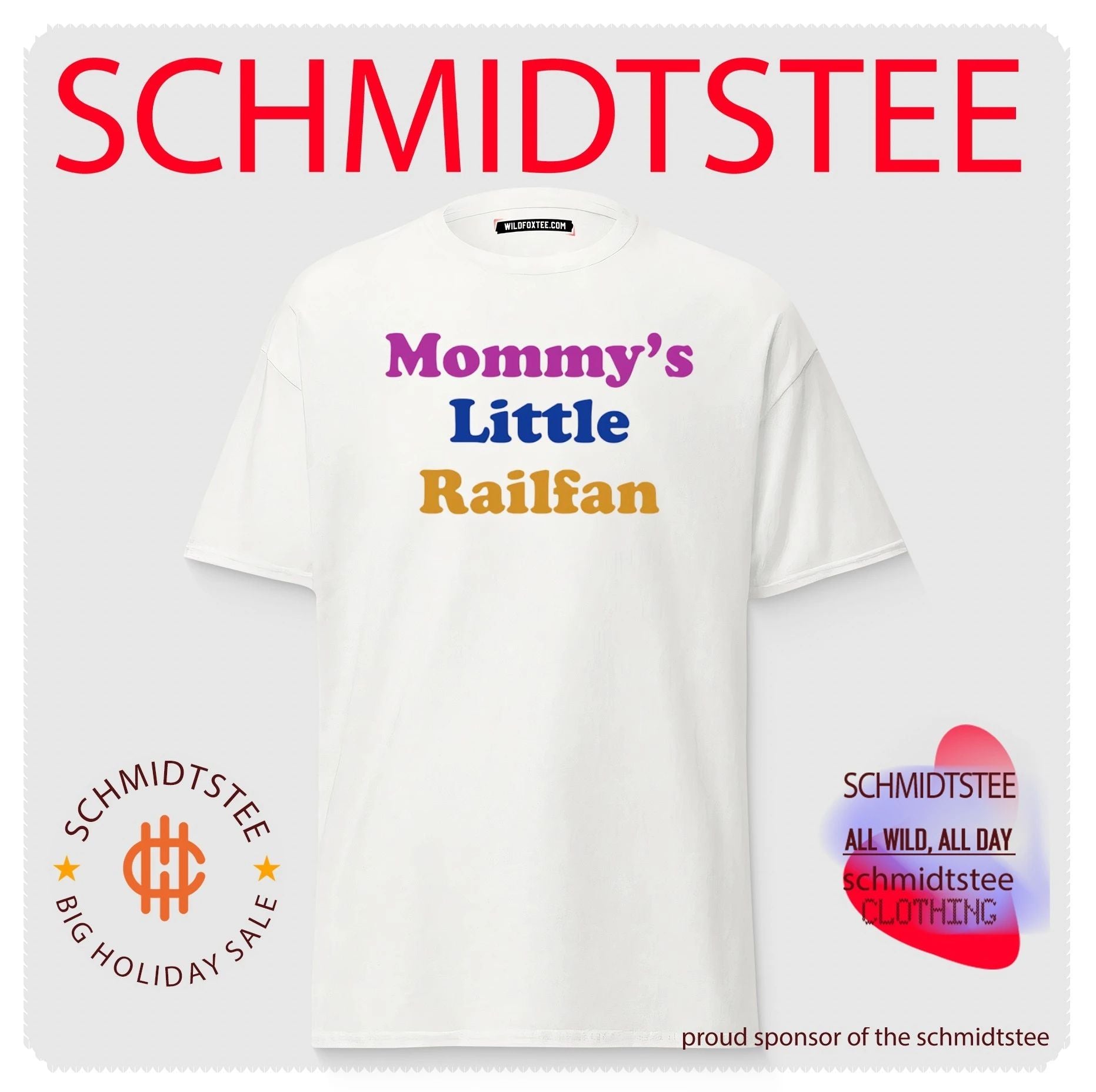 Mommy’s Little Railfan shirt