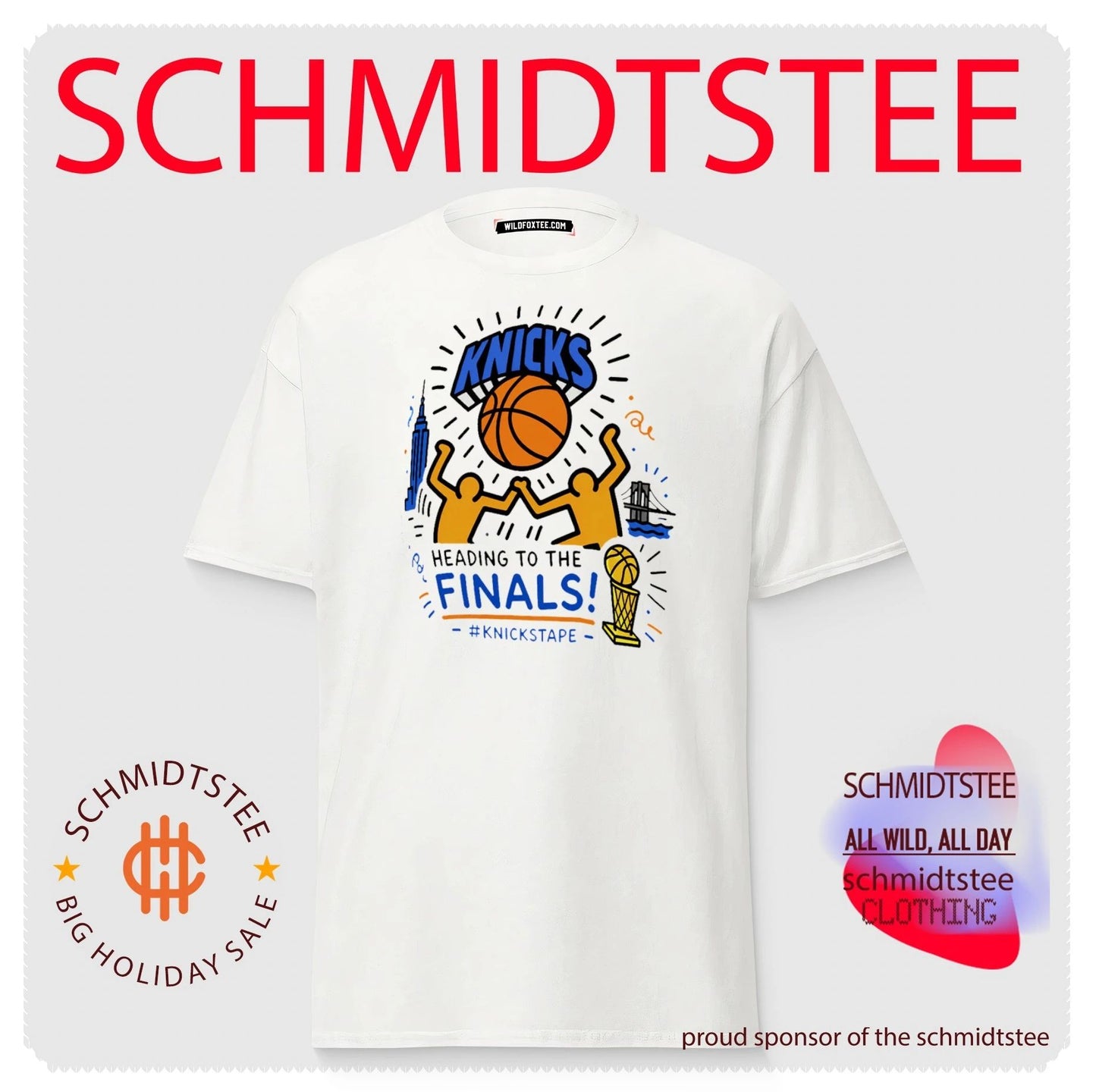 New York Knicks heading to the Finals paint shirt