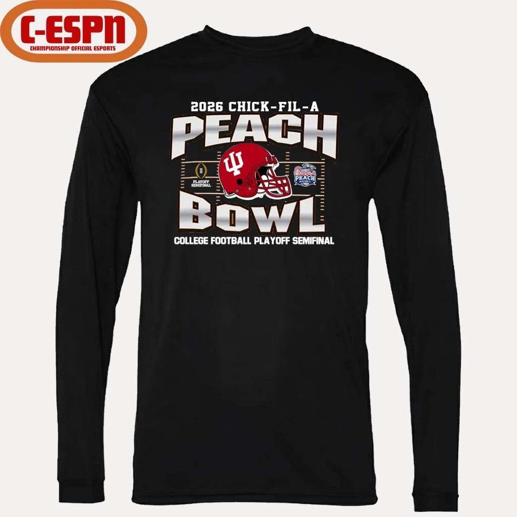 Indiana Hoosiers 2026 CFP Peach Bowl Shirt