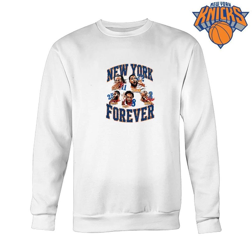 New York Knicks Champions NBA 2026 Jalen Brunson Karl Anthony Towns Mikal Bridges OG Anunoby Josh Hart Forever Shirt