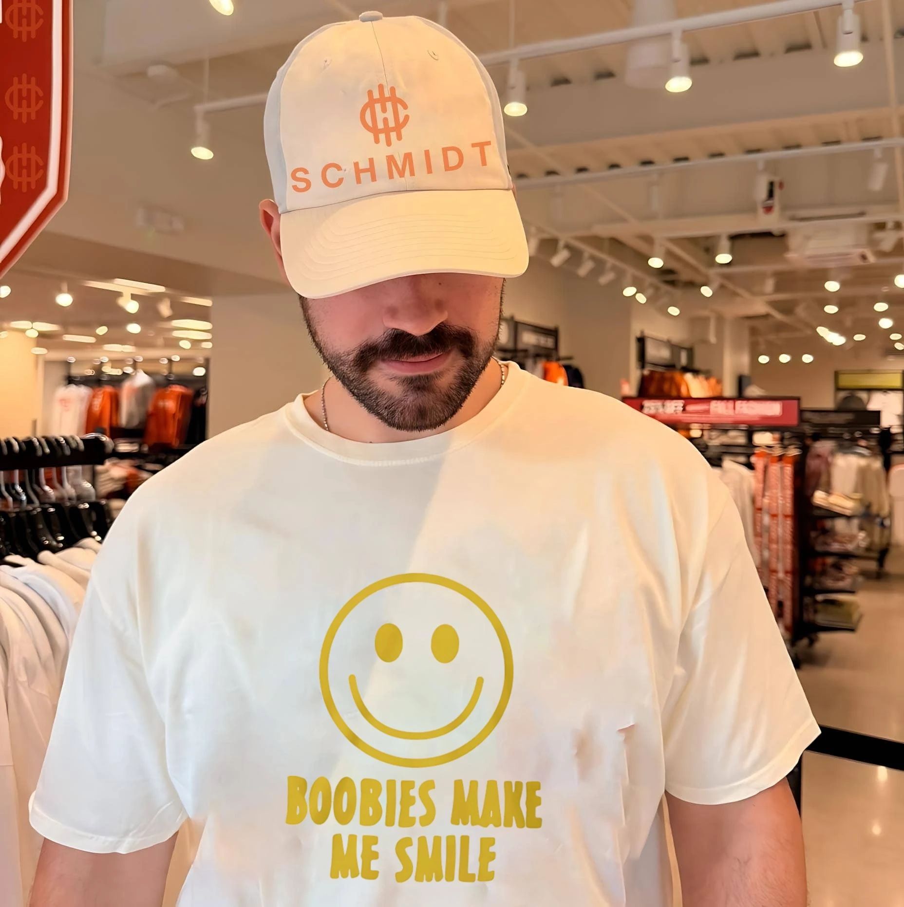 Boobies make me smile shirt