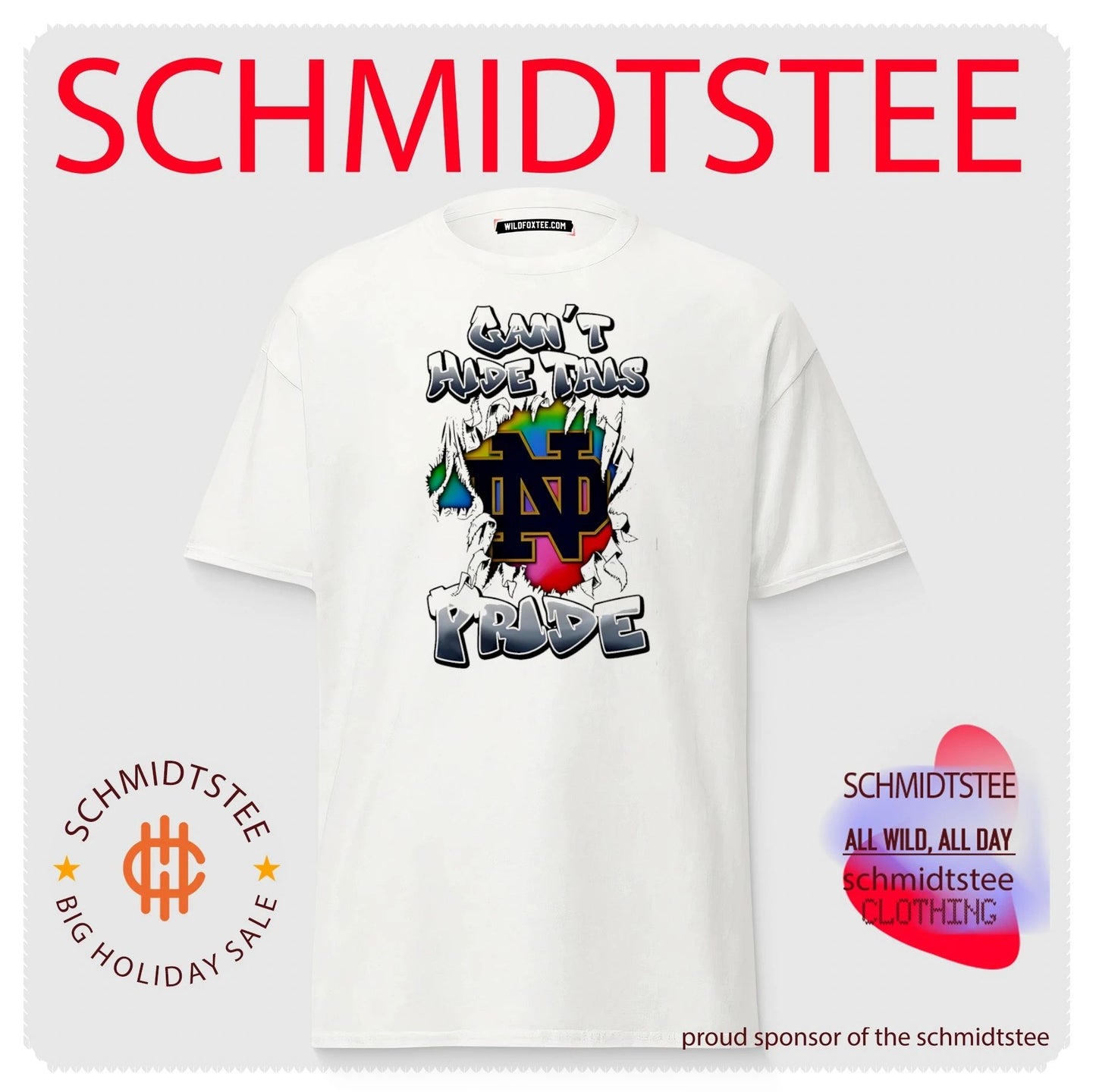 Notre Dame Fighting Irish can’t hide this pride logo shirt