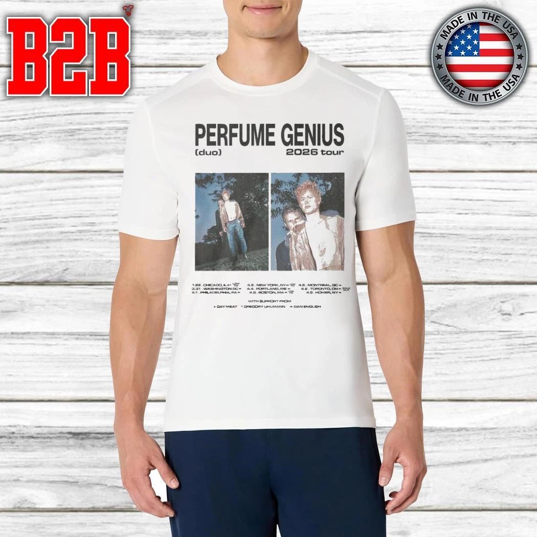 Perfume Genius Duo Tour 2026 Shirt