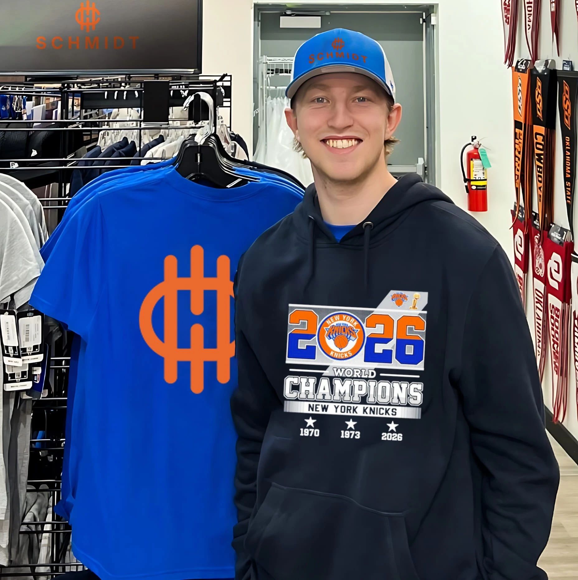 New York Knicks 2026 World Champions 3 Tittle shirt