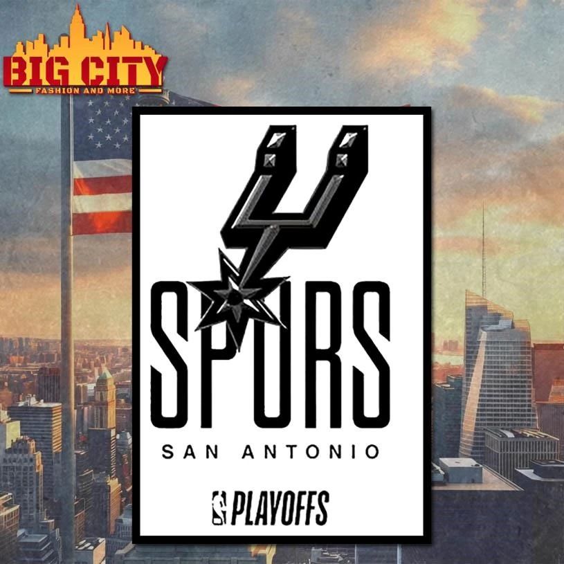 San Antonio Spurs NBA Playoff 2026 logo Shirt