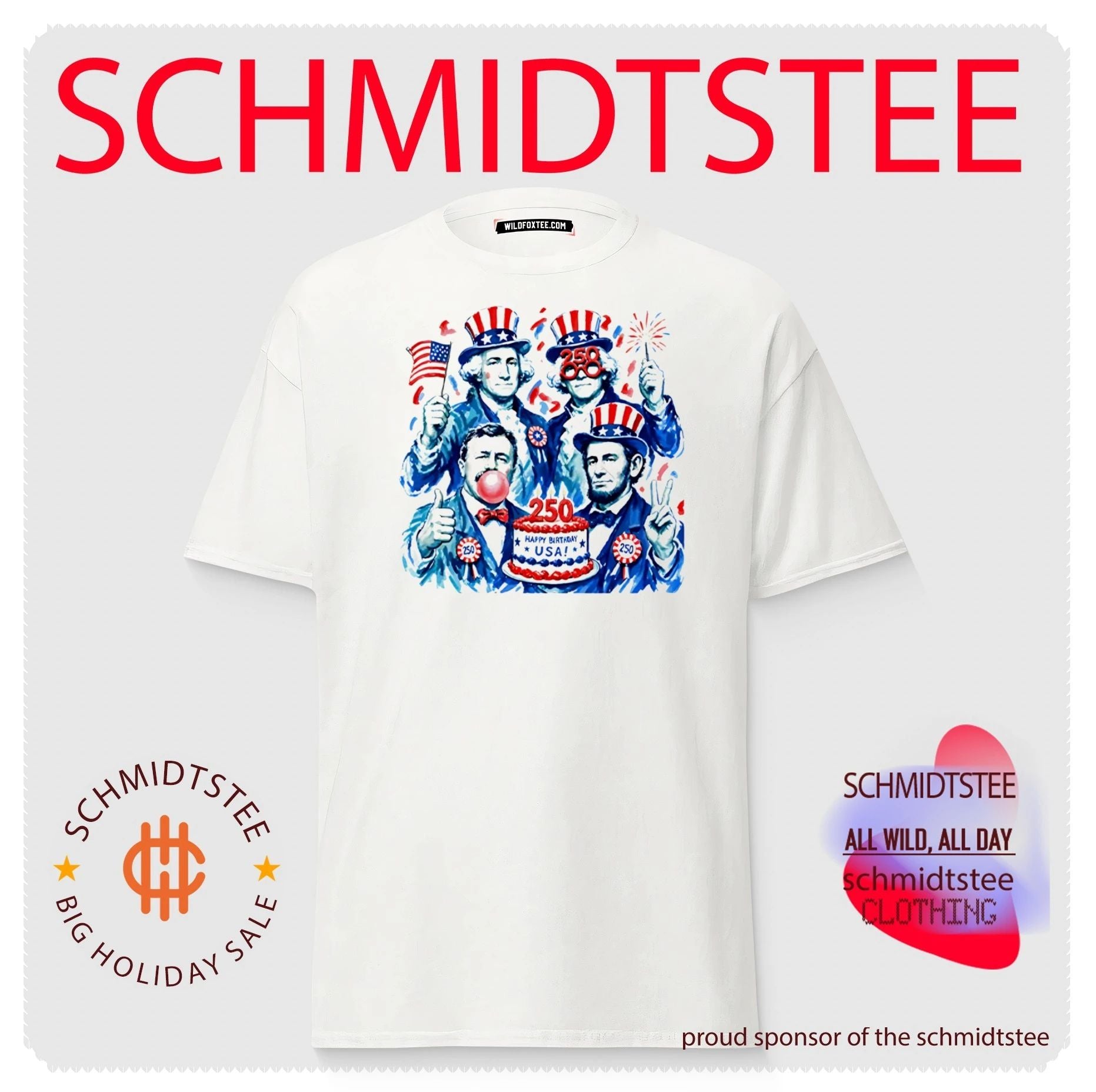 Founding Fathers America 250th Anniversary Shirt