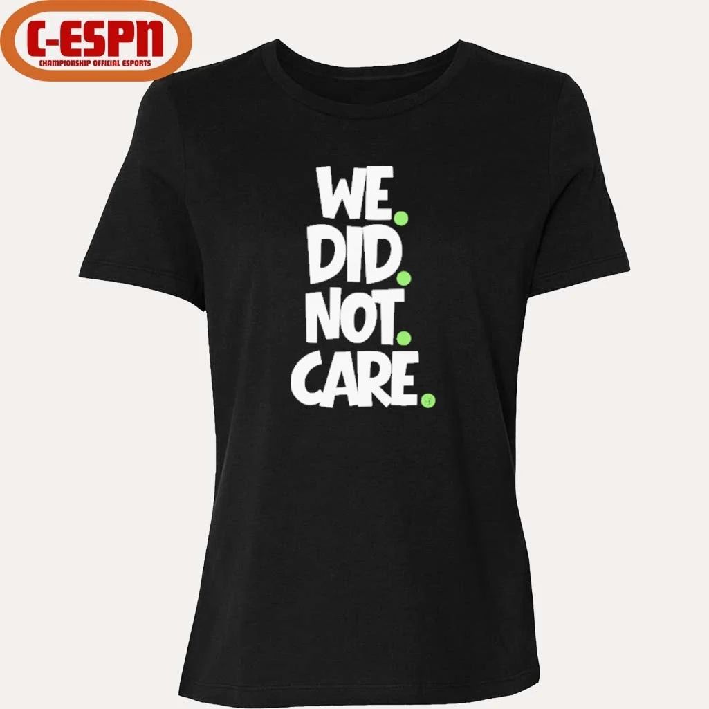 Seattle Football WE DID NOT CARE Mike Macdonald Shirt