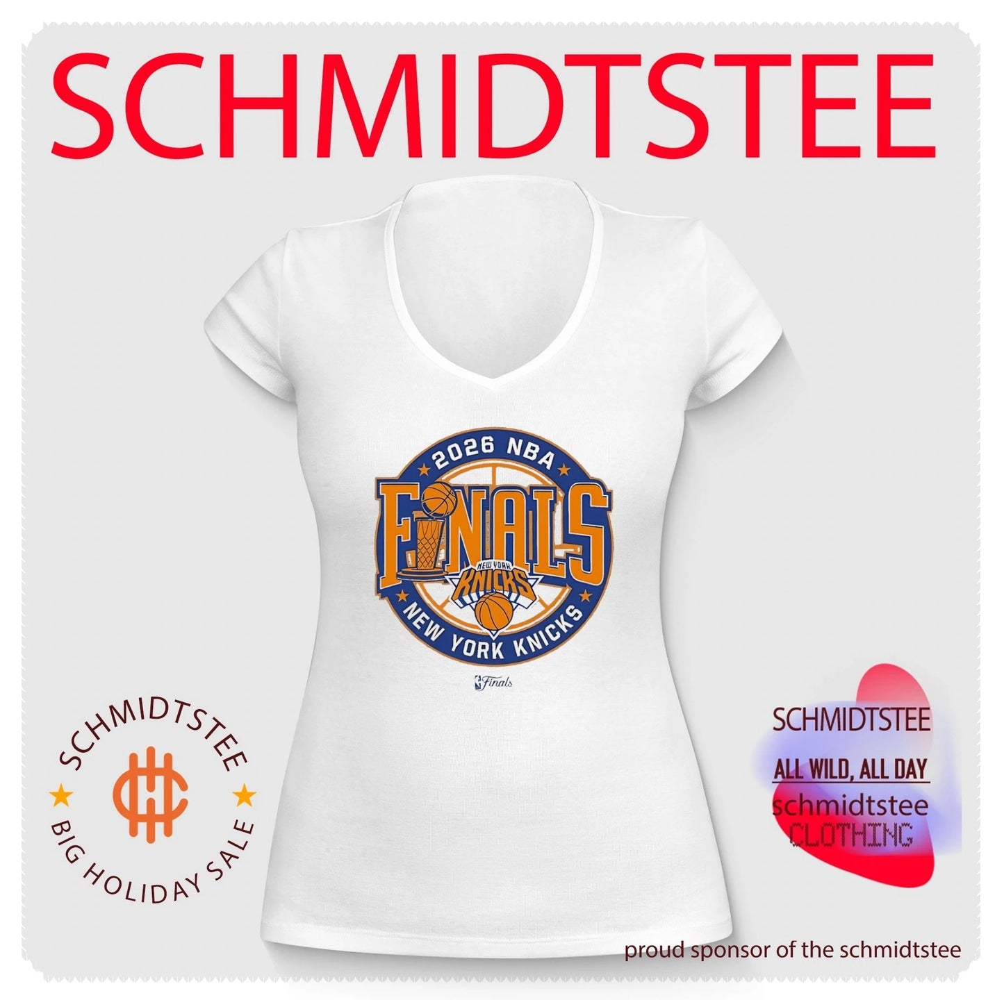 New York Knicks 2025 2026 NBA Finals logo shirt