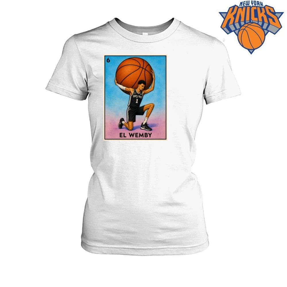 Victor Wembanyama El Wemby San Antonio Spurs Loteria Atlas NBA Finals 2026 Shirt