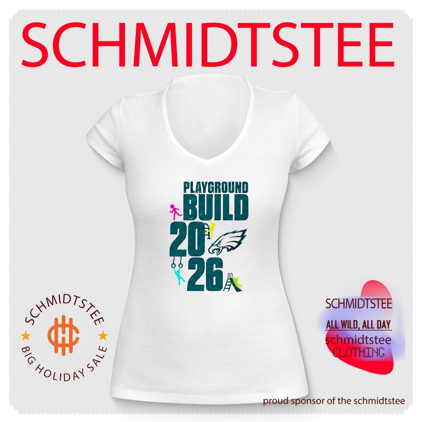 Playground Build 2026 Philadelphia Eagles shirt