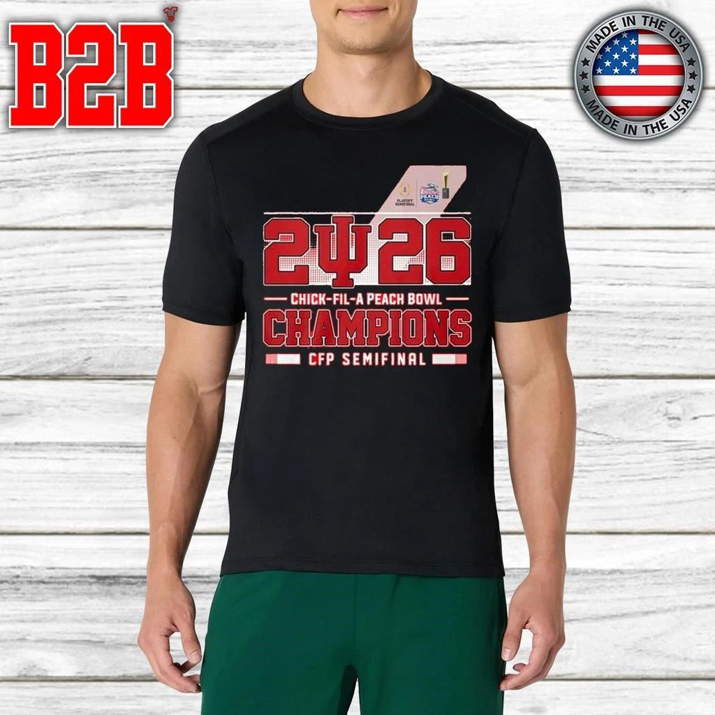 2026 Chick-Fil-A Peach Bowl Champions CFP Semifinal Shirt