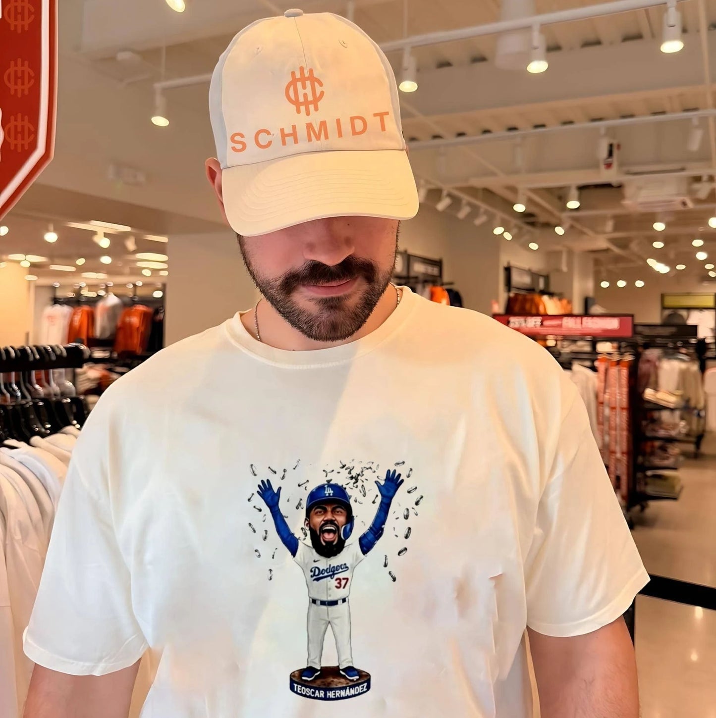 Teoscar Hernandez Dodgers City Connect 2026 shirt
