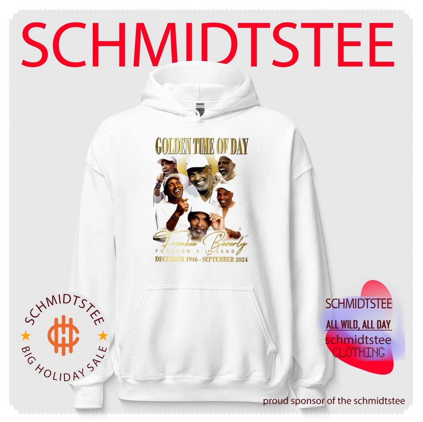 Golden time of day Frankie Beverly forever a legend shirt
