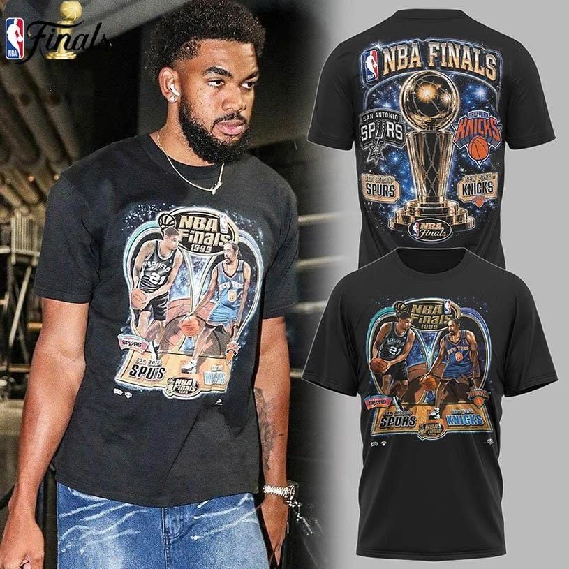 New York Knicks Verus Spurs 2026 NBA Finals The Kings Two Sided Shirt